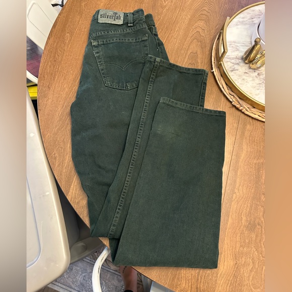 Vintage Levi's silverTab Green Denim Pants